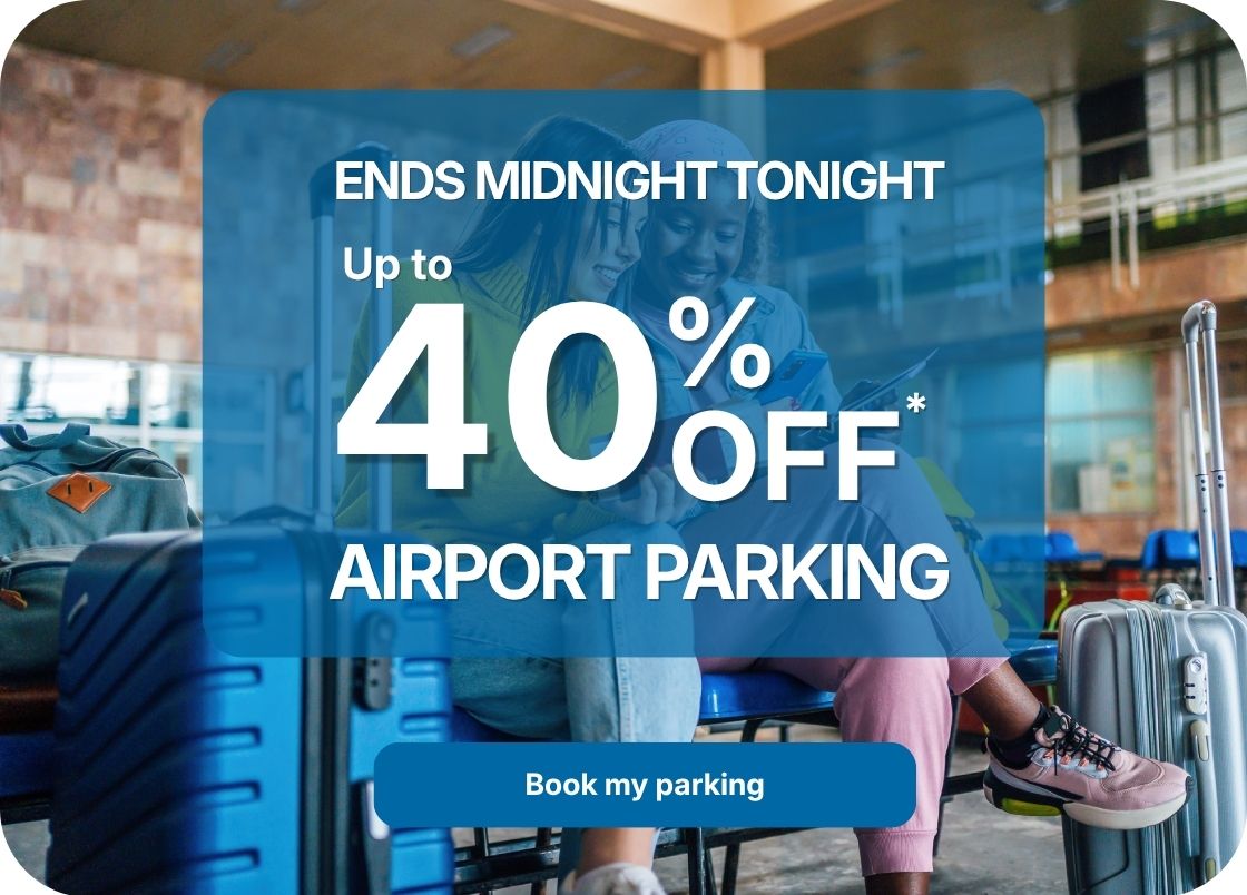Up to 40% off parking