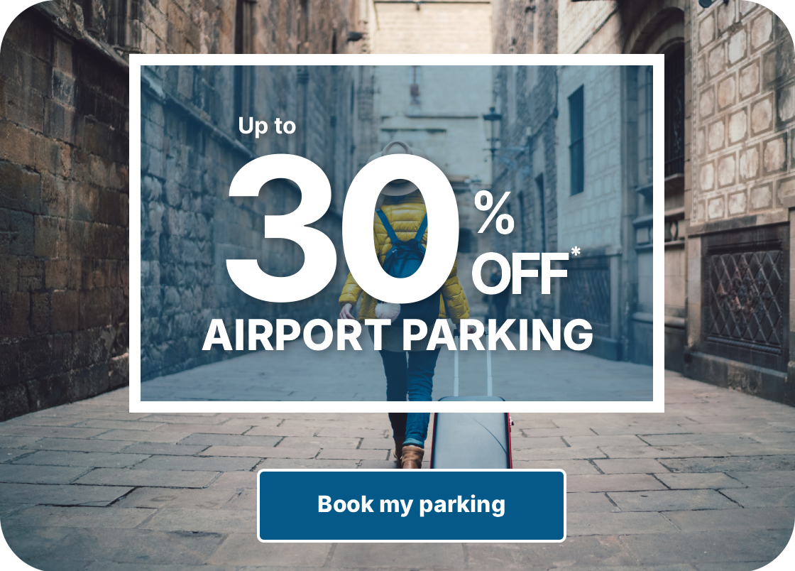 Up to 30% off parking