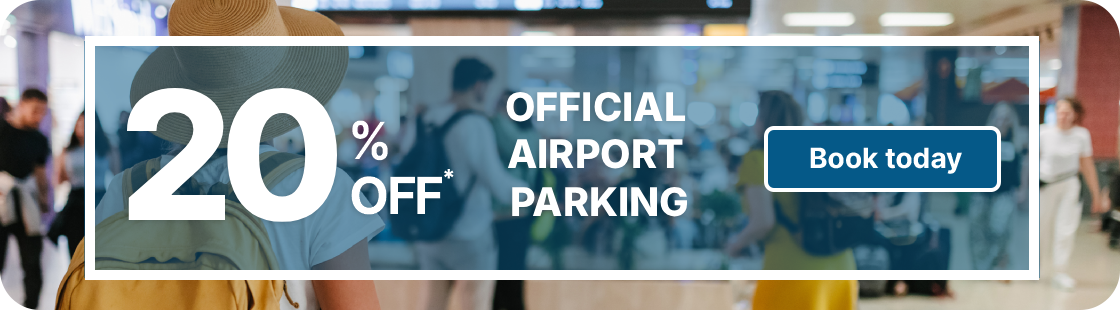 Up to 30% off airport parking