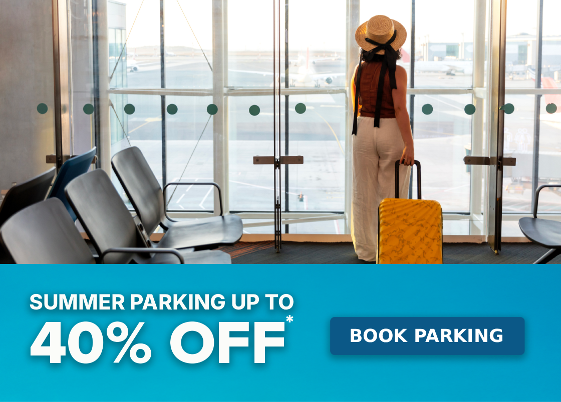 Up to 40% off airport parking