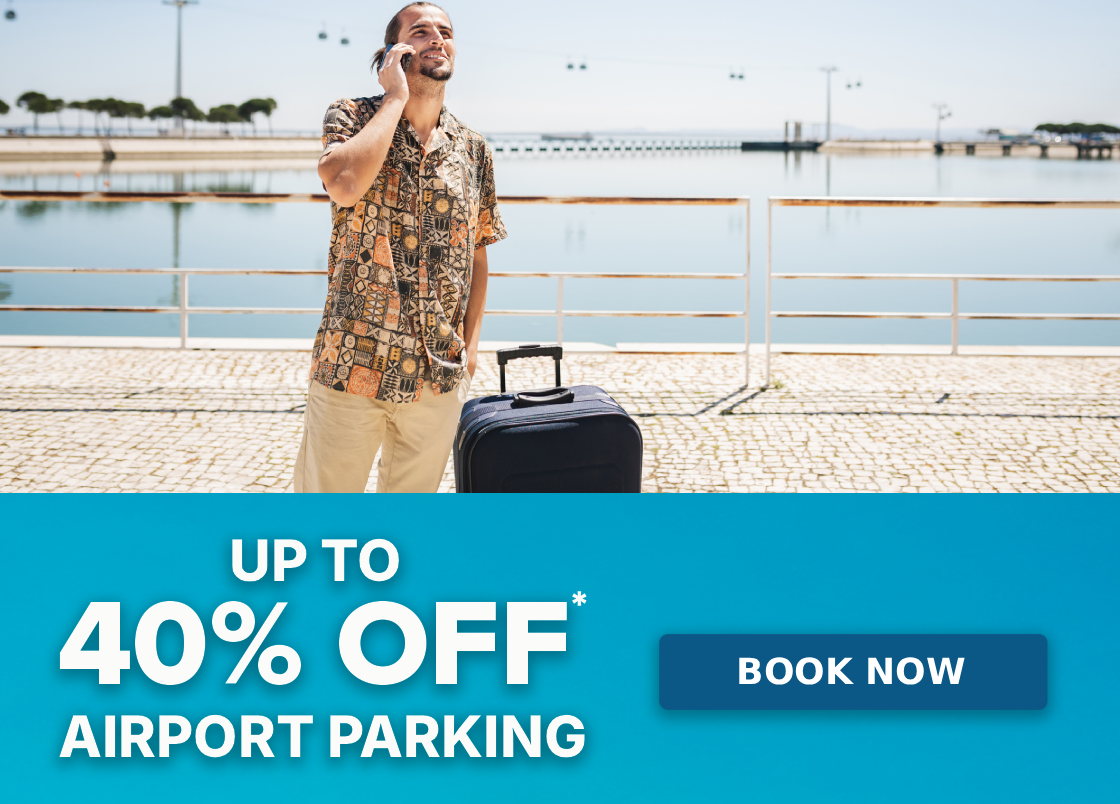Up to 40% off airport parking