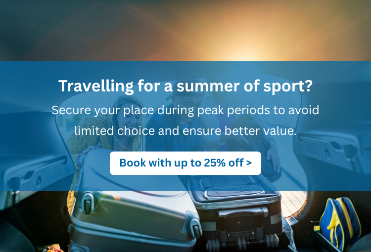Travelling for a summer of sport?