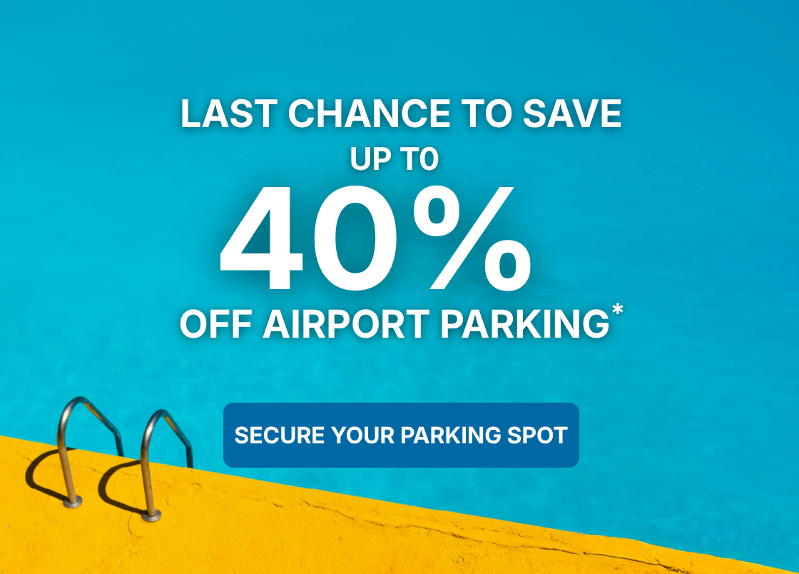 Up to 40% off airport parking