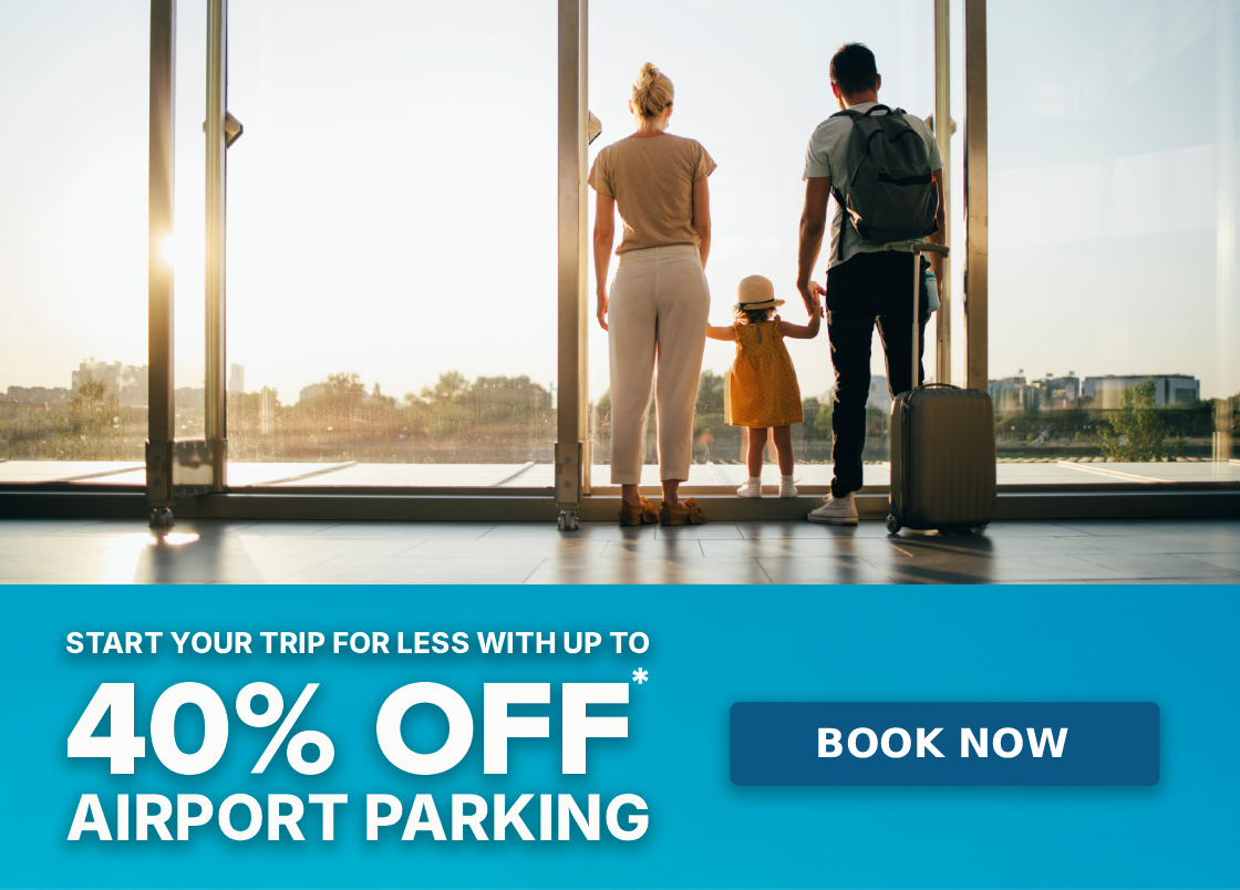 Up to 40% off airport parking