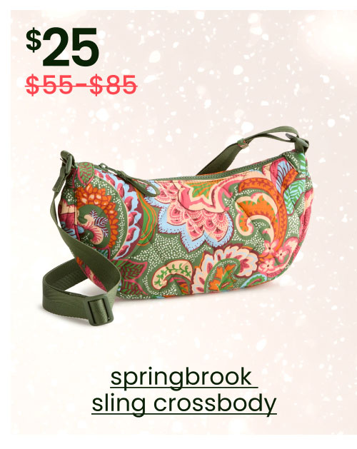 Shop Springbrook Sling Crossbody