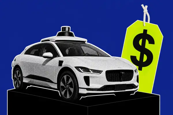 self-driving car with big price tag