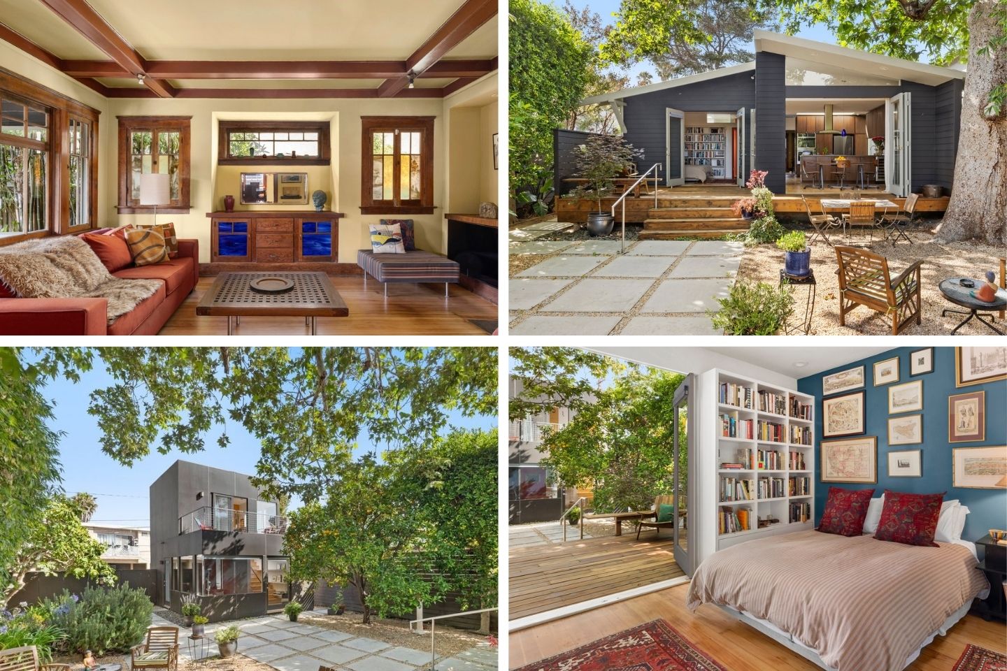 Collage of different areas of the home