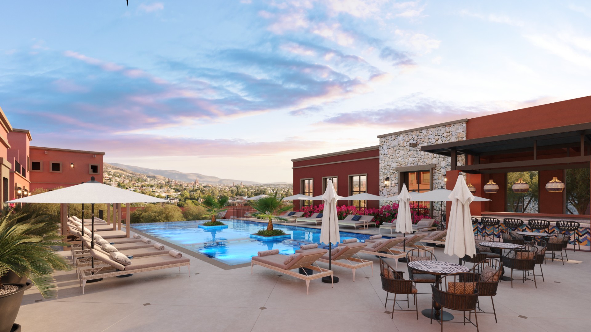 Pool at Pueblo Bonito