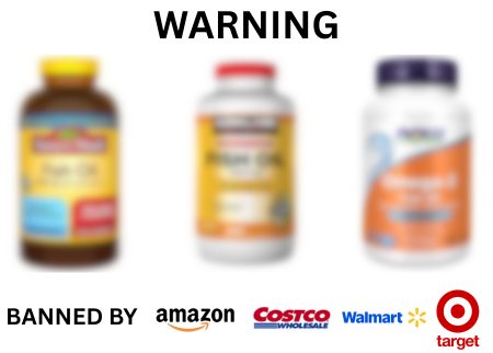 Warning. Banned by Amazon, Costco, Walmart, Target