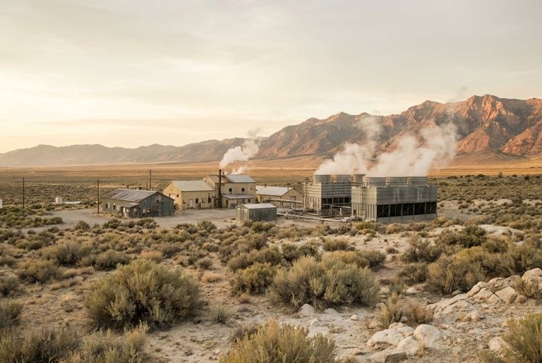 Geothermal plant steam