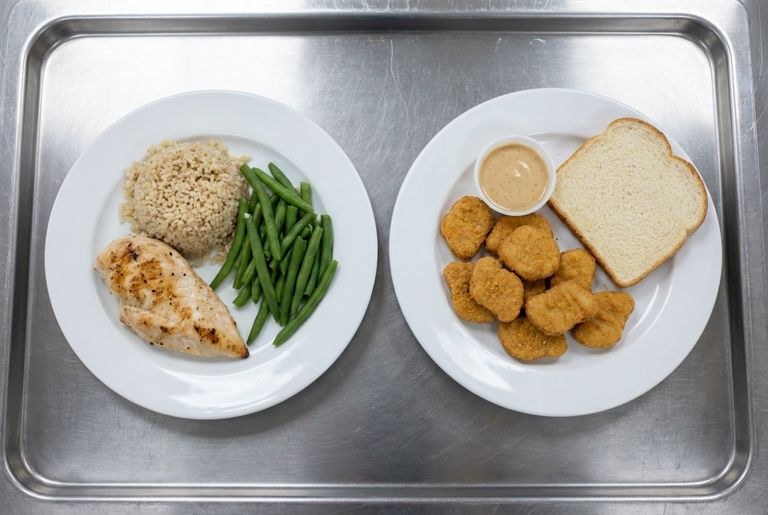 Two matched meals