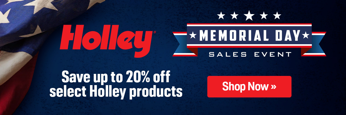 20% Off Select Holley Parts | Shop Now