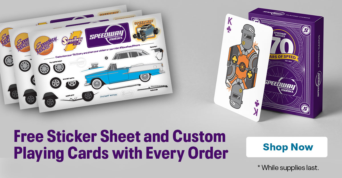 Free Sticker Sheet and Custom Playing Cards with Every Order | Shop Now