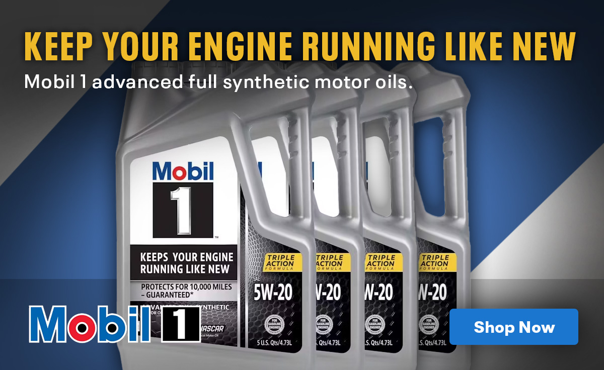 Keep Your Engine Running Like New with Mobil 1 | Shop Now