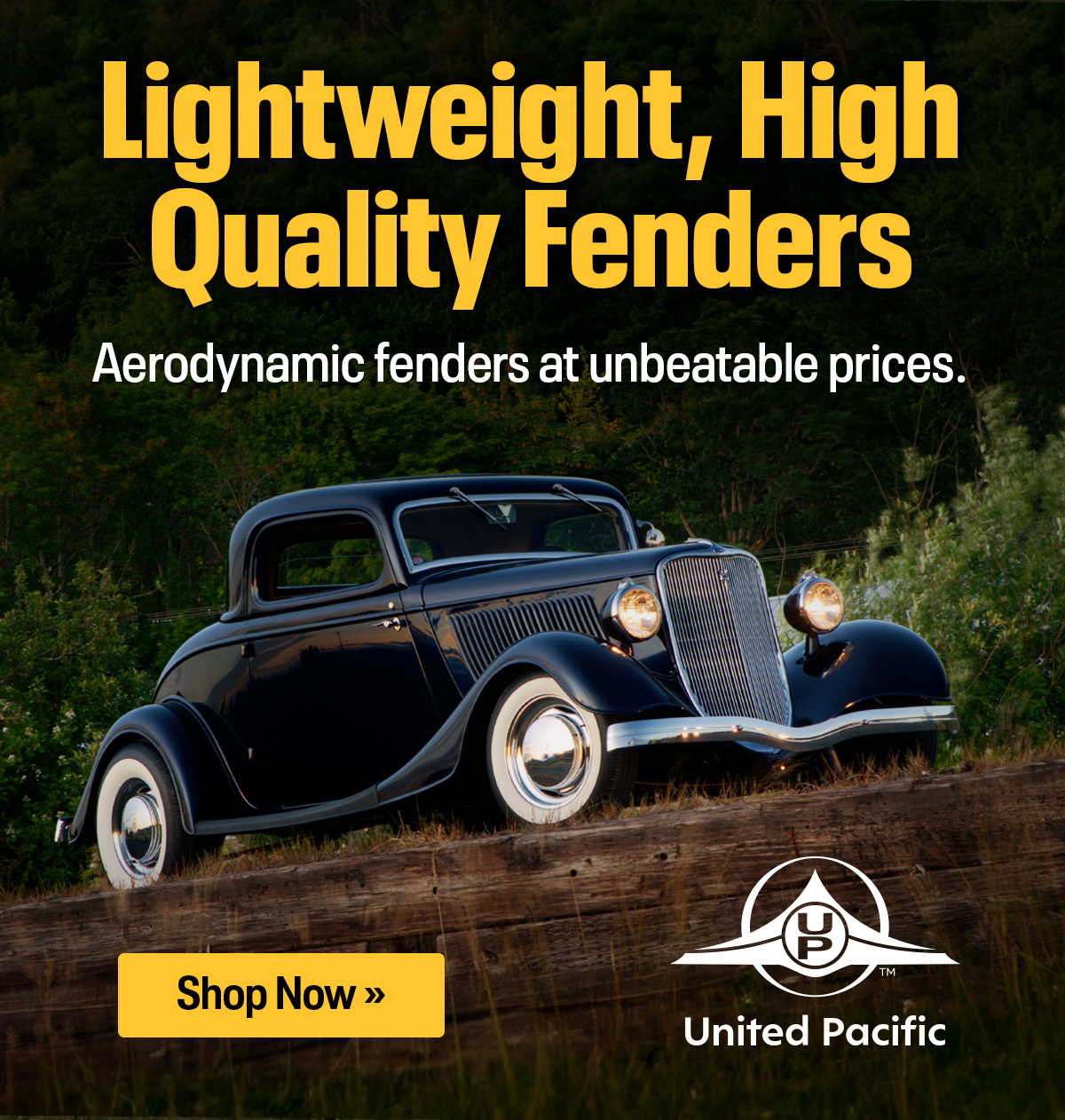 United Pacific: Lightweight, High Quality Fenders | Shop Now