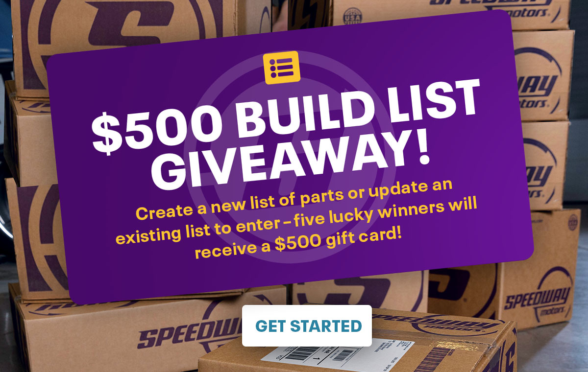 $500 Build List Giveaway | Get Started