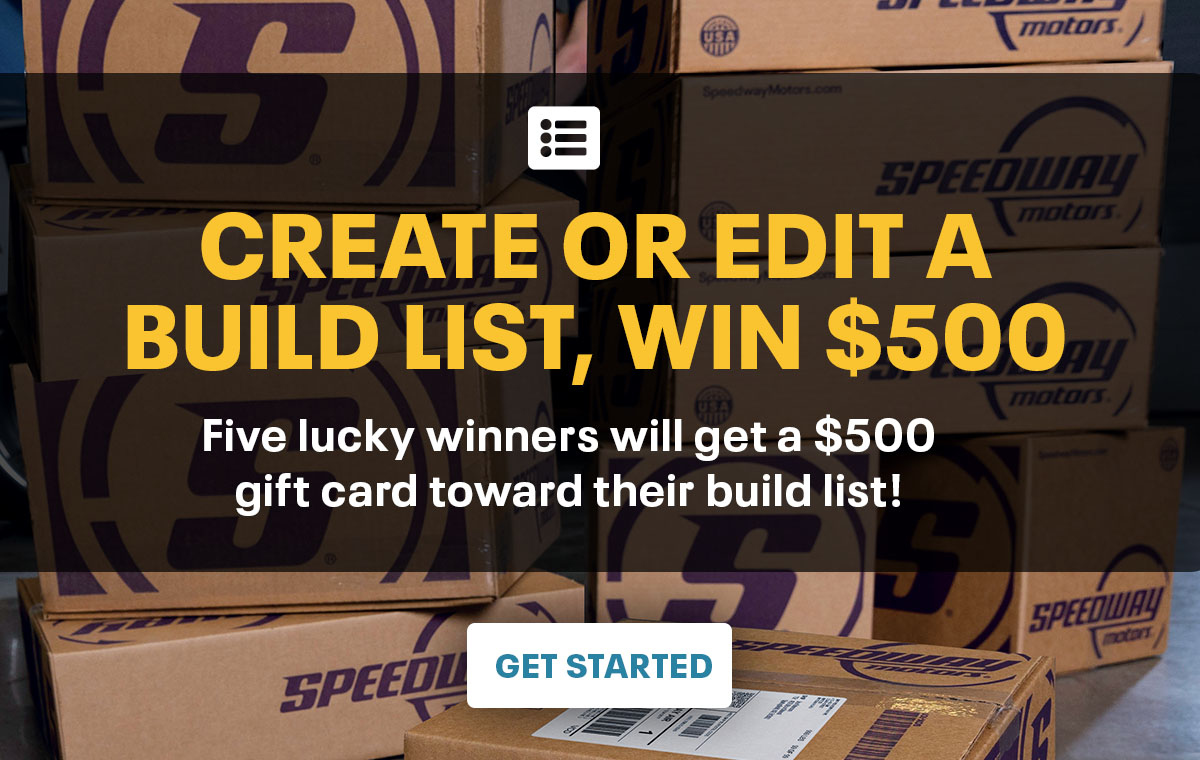 $500 Build List Giveaway | Get Started