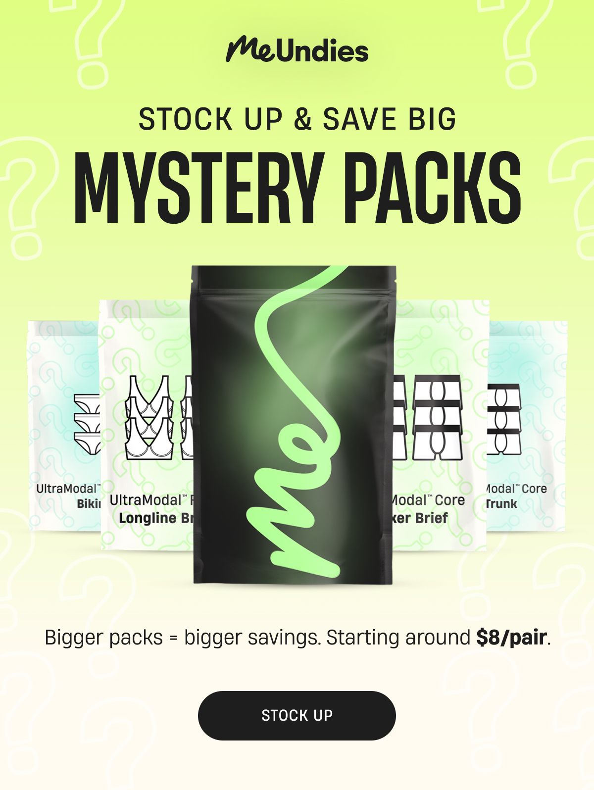 MeUndies | Stock Up & Save Big | Mystery Packs | Stock Up MeUndies | Stock Up & Save Big | Mystery Packs | Stock Up