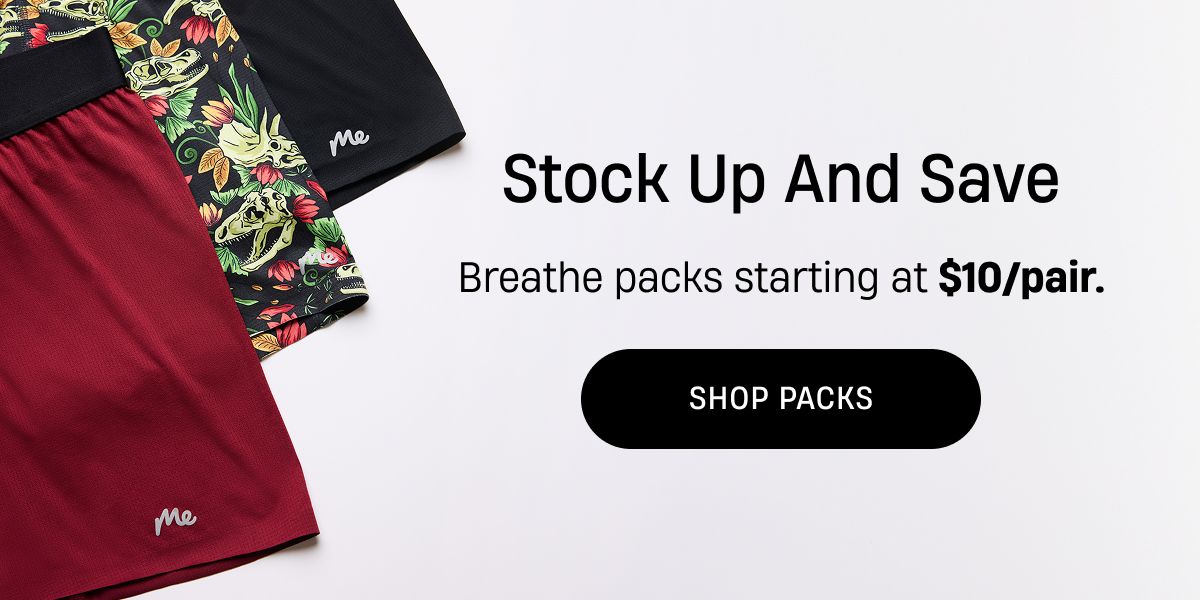 Stock up and save | Shop Packs