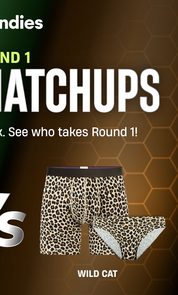 New matchup each week. See who takes Round 1