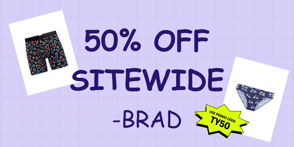 50% Off Sitewide