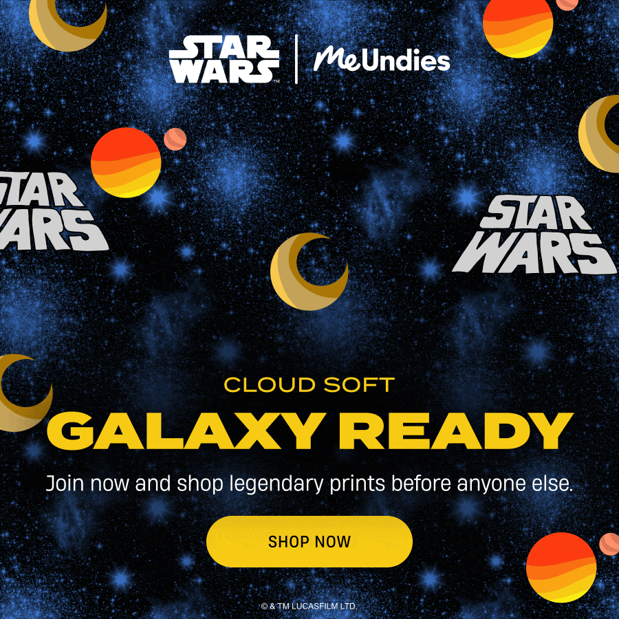 Star Wars | MeUndies | Cloud Soft Galaxy Ready | Shop Now