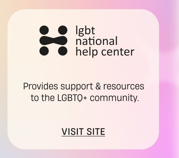 LGBT National Help Center LGBT National Help Center