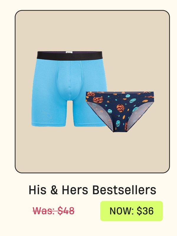 His & Hers bestsellers His & Hers bestsellers