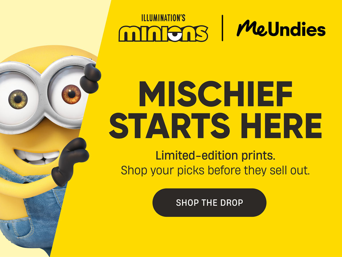 Illuminations Minions | MeUndies | Mischief starts here | Shop The Drop