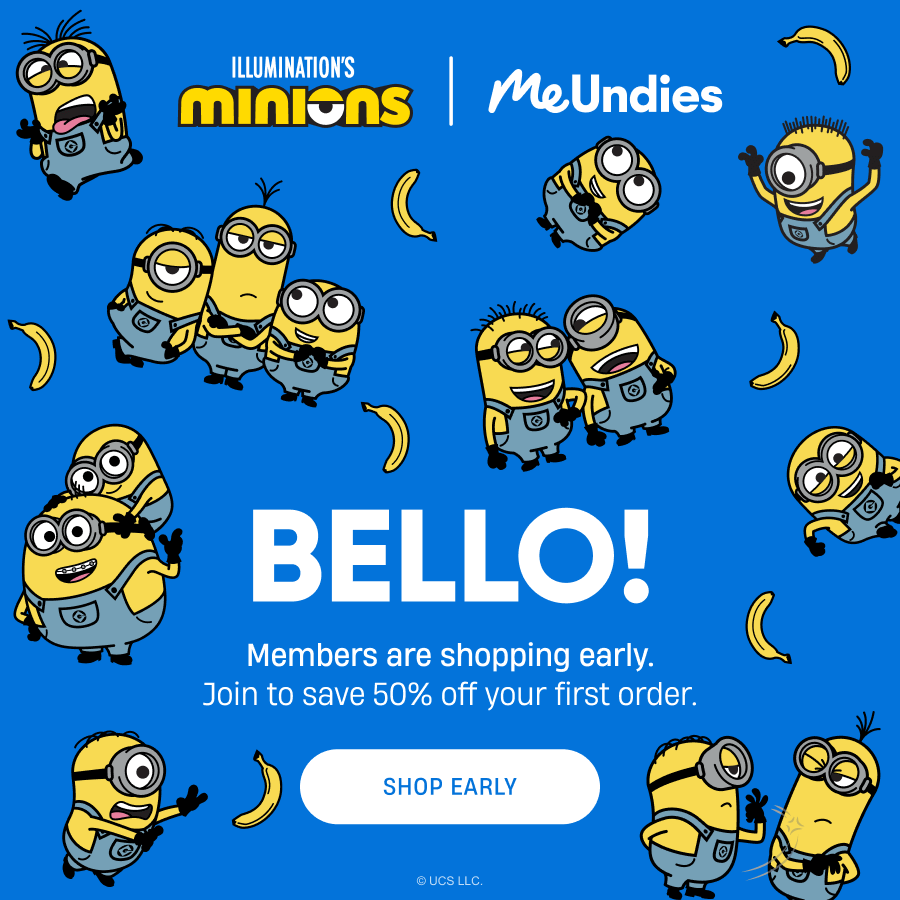 Illuminations Minions | MeUndies | Bello! Members are shopping early. Join to save 50% off your first order | Shop Early Illuminations Minions | MeUndies | Bello! Members are shopping early. Join to save 50% off your first order | Shop Early