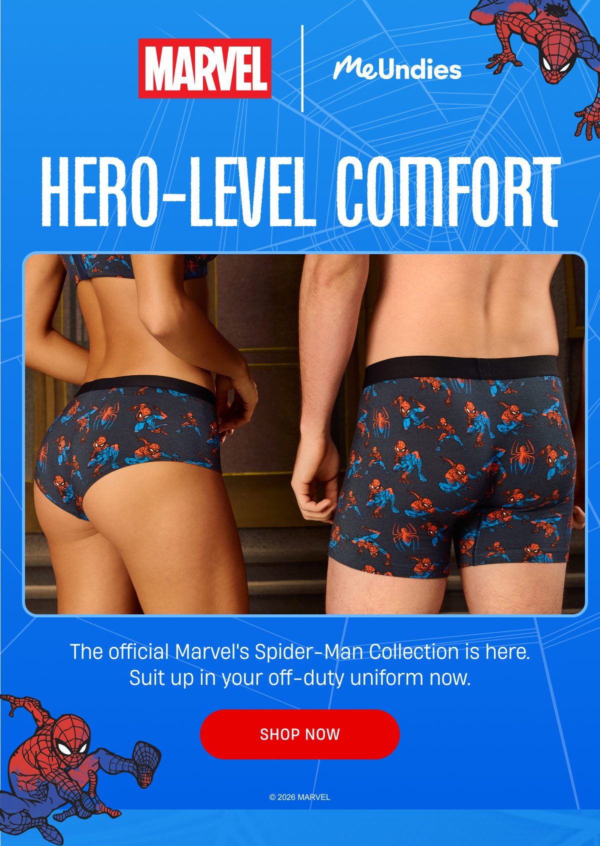 Marvel MeUndies | Hero Level Comfort | Shop Now