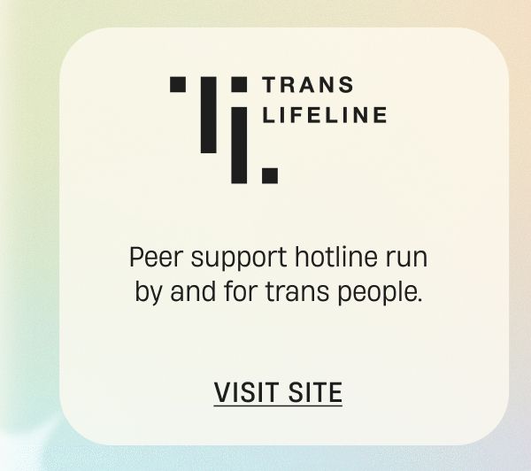 Trans Lifeline Trans Lifeline