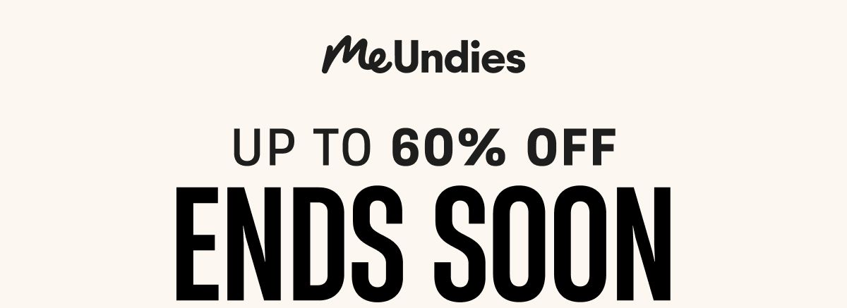 MeUndies | Up to 60% Off Ends Soon