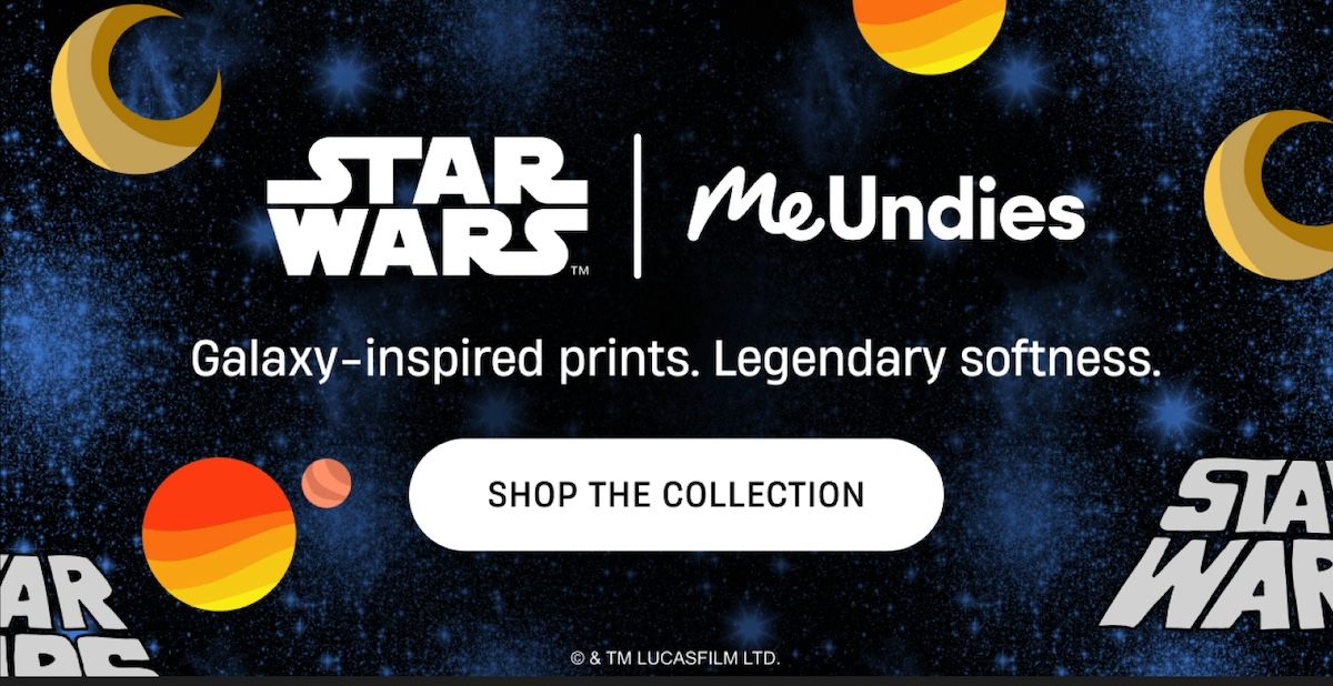 Star Wars MeUndies | Galaxy inspired prints | Shop The Collection