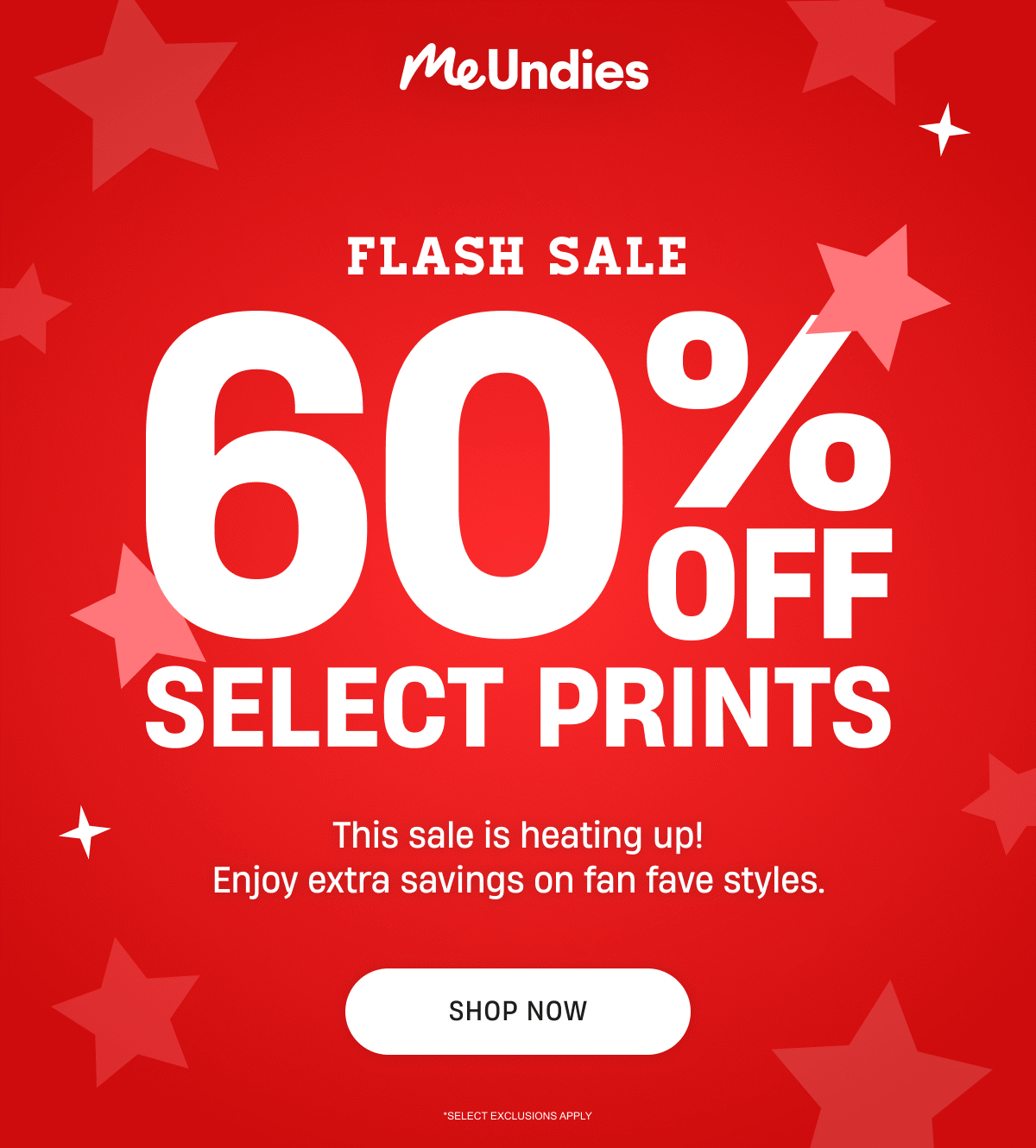 MeUndies | Flash Sale | 60% Off Select Prints | Shop Now