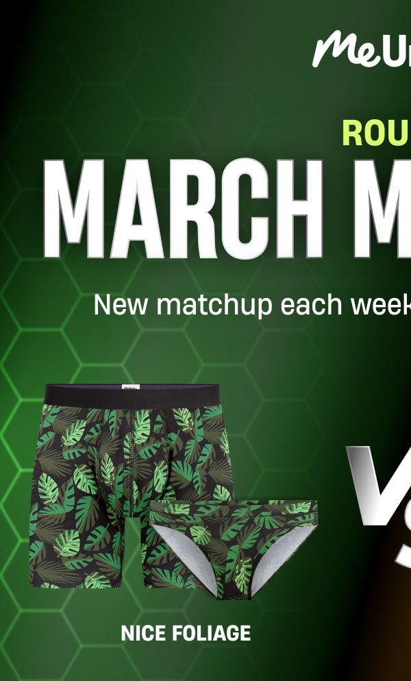 MeUndies | March Matchups