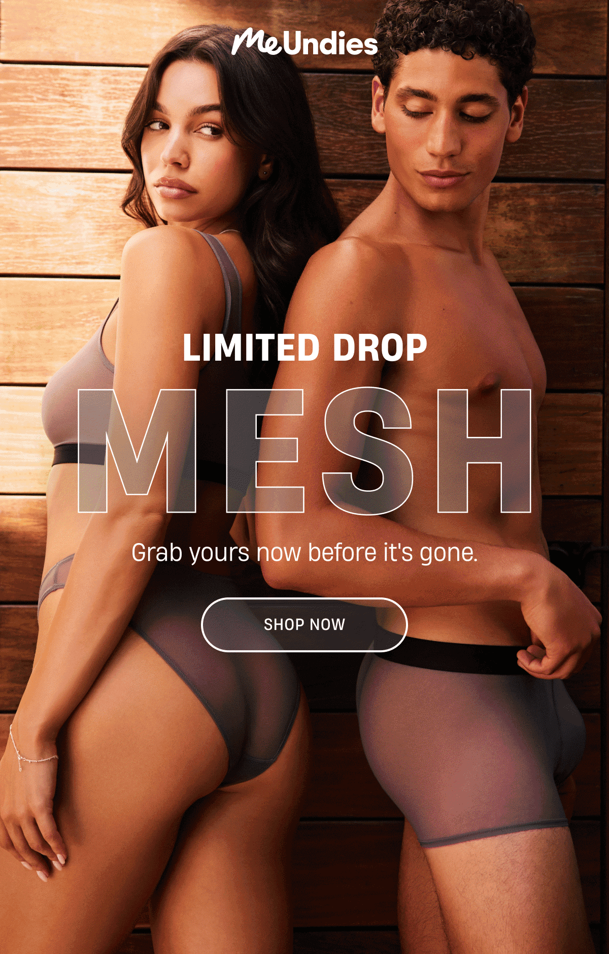 MeUndies | Limited Drop | MESH | Shop Now