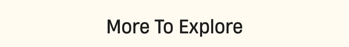 More to Explore More to Explore