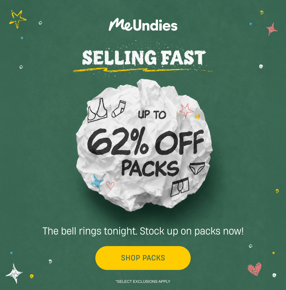 MeUndies | Selling Fast | Up to 62% Off Packs | Shop Packs