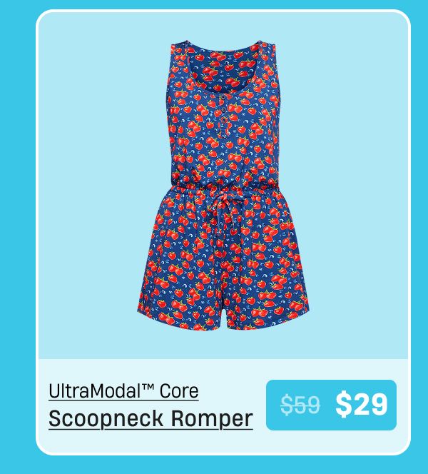 Scoopneck Romper