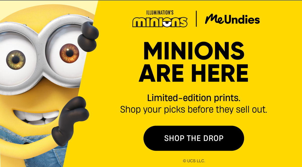 Minions Are Here | Shop The Drop