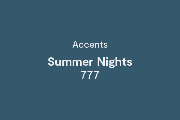 Accents - Summer Nights 777