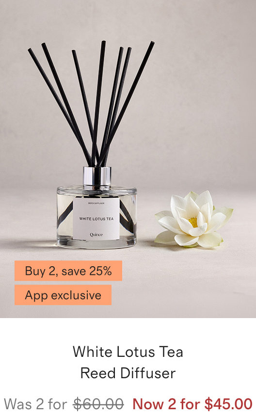 White Lotus Tea Reed Diffuser