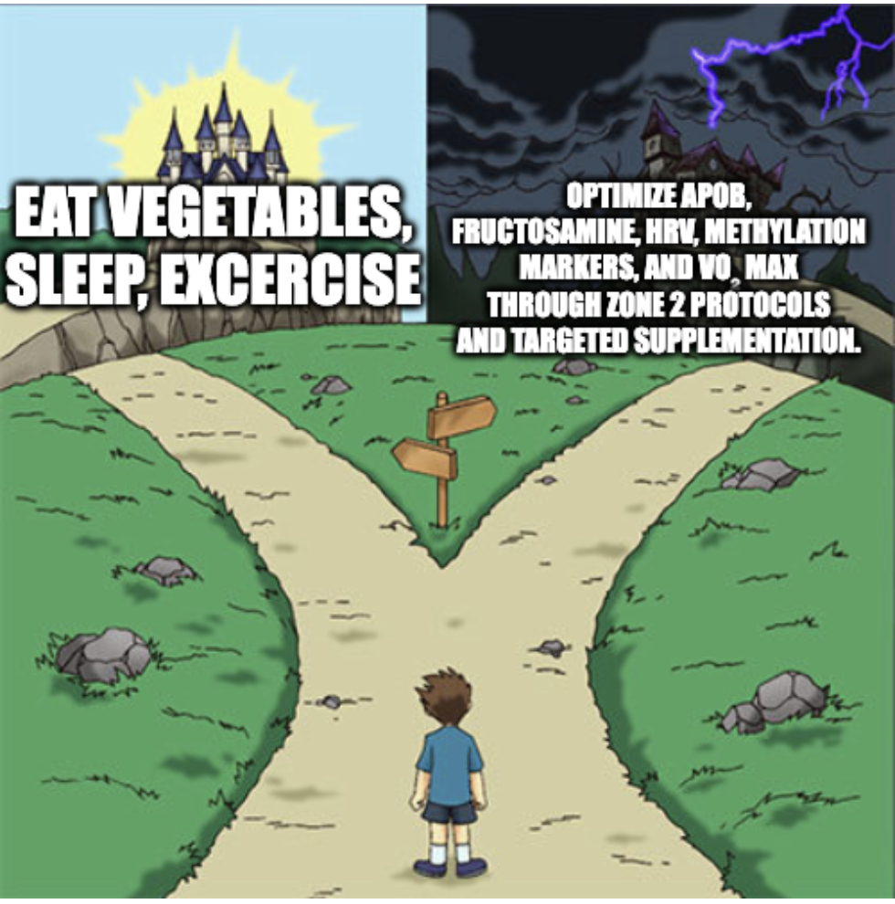 screenshot of meme emphasizing 
