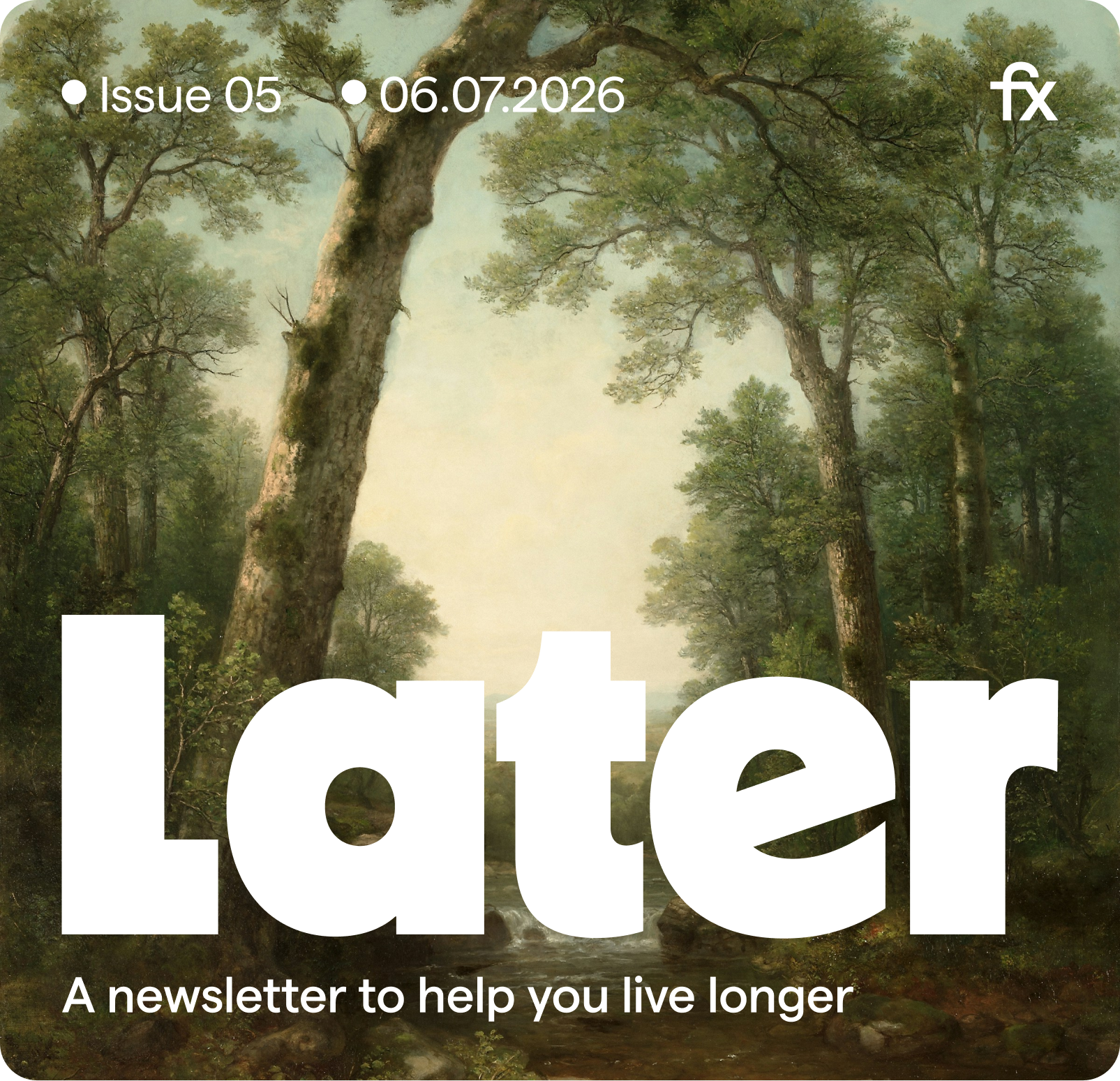 Later - A newsletter to help you live longer