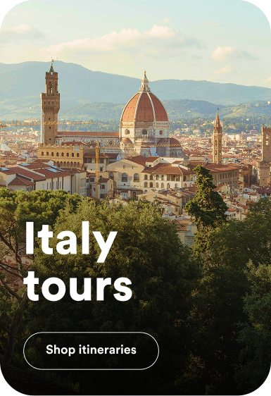 Italy tours category. Opens Italy travel deals.
