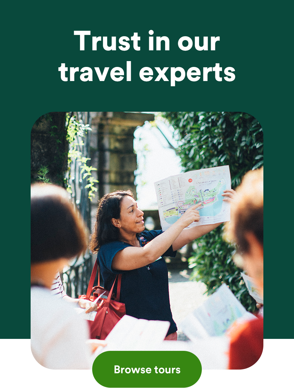 Trust in our travel experts