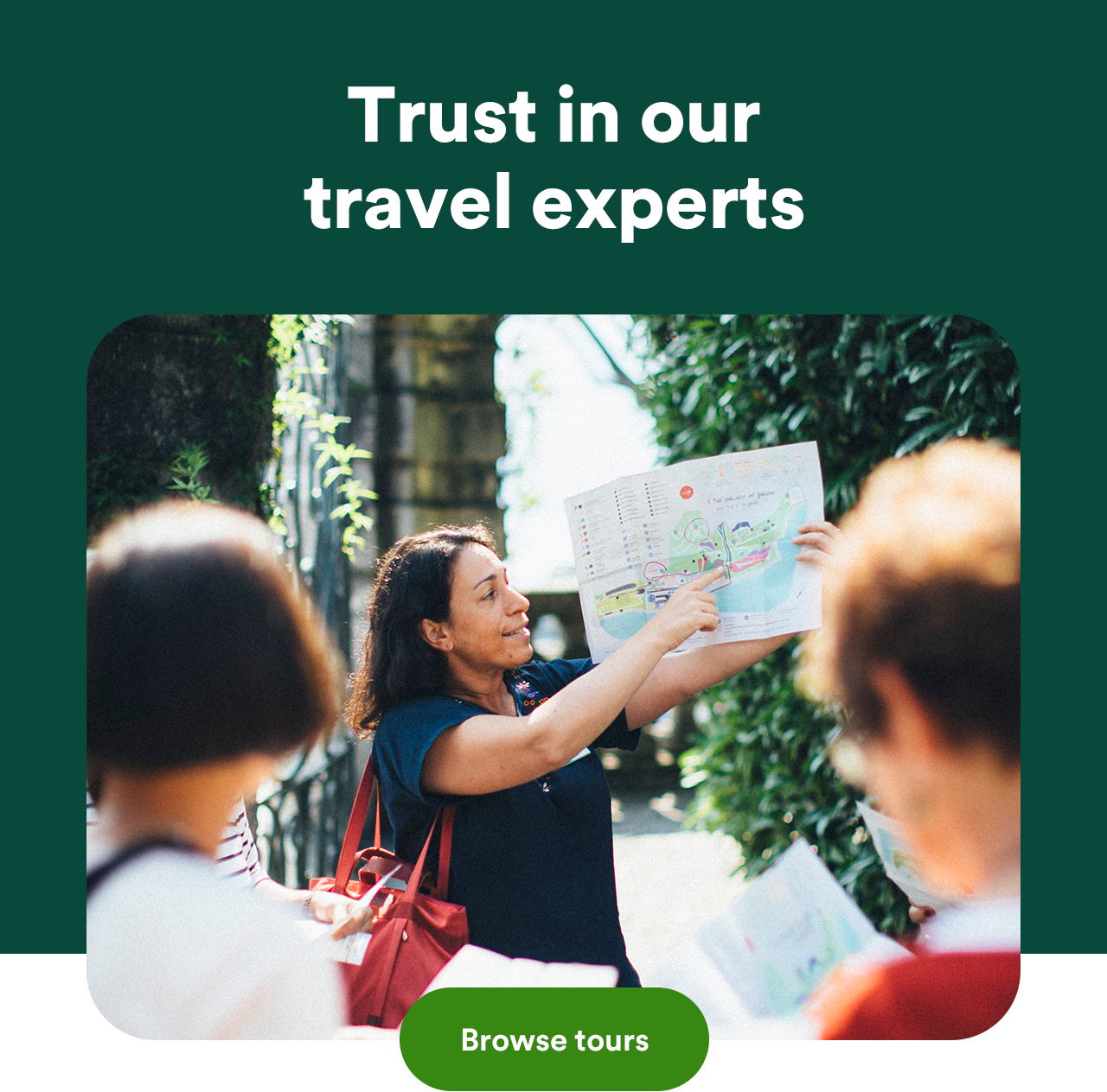 Trust in our travel experts