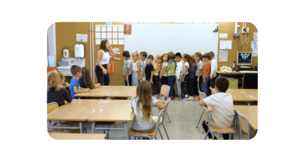 Entre na sala de aula!