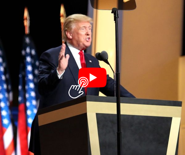 Donald Trump speaking.